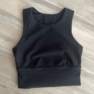 Lululemon High-Neck Longline Ribbed Energy Bra, Size 4 NWOT